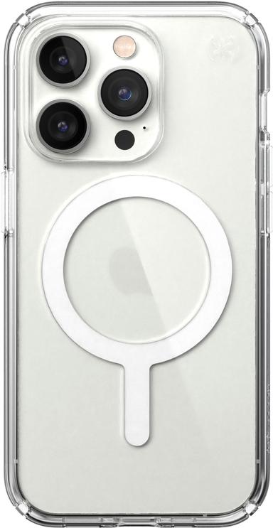 image of Speck - Presidio Perfect-Clear Case with MagSafe for Apple iPhone 14 Pro - Clear